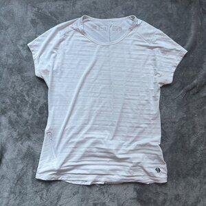Mountain Hardwear Womens Mighty Stripe Short Sleeve T-Shirt